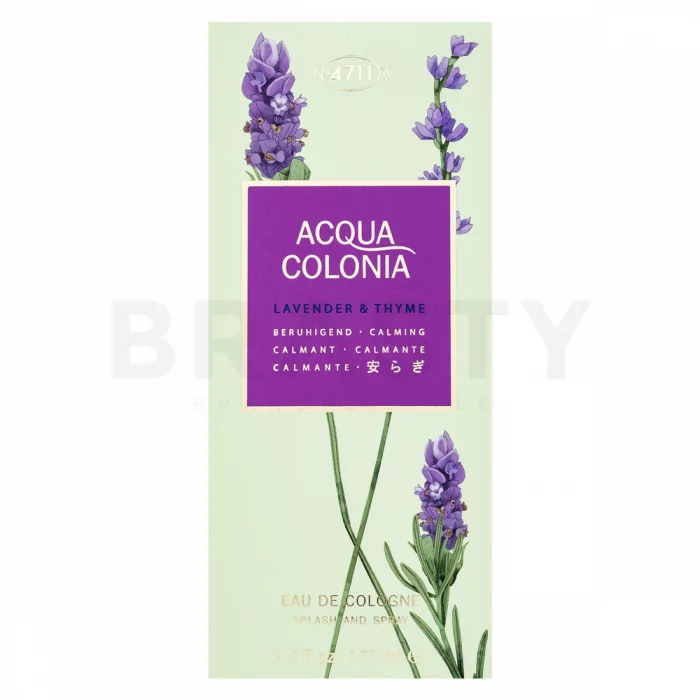 4711 Acqua Colonia Lavender & Thyme Eau de Cologne unisex 170 ml