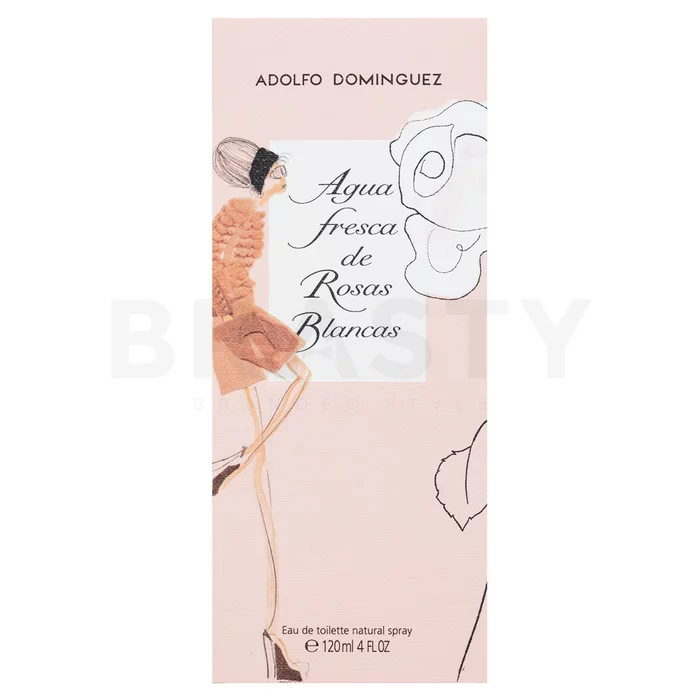 Adolfo Dominguez Agua Fresca de Rosas Blancas Eau de Toilette voor vrouwen 120 ml