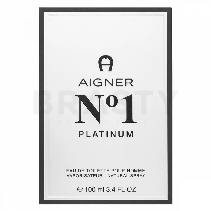 Aigner No.1 Platinum Eau de Toilette bărbați 100 ml