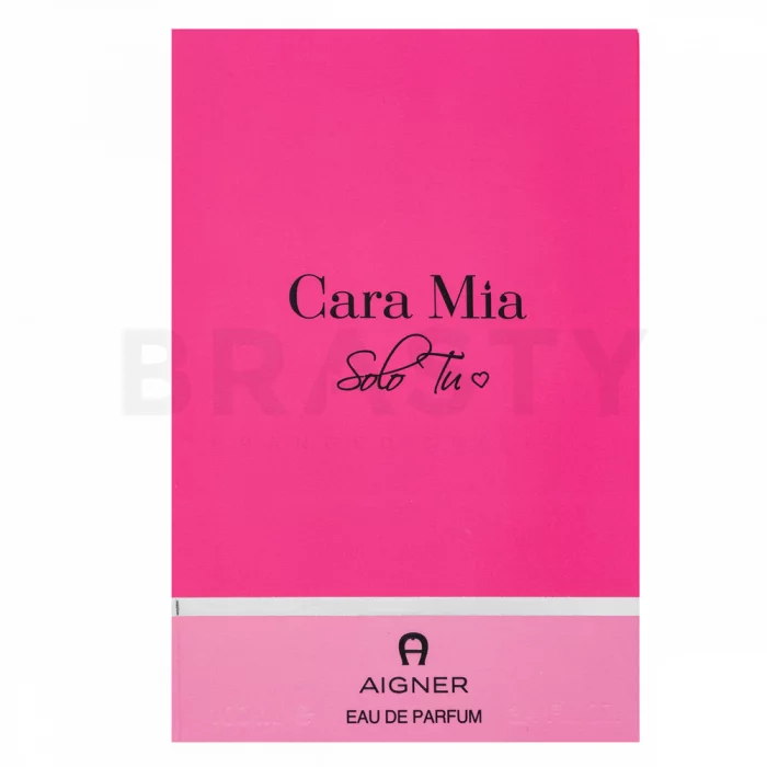 Aigner Cara Mia Solo Tu Eau de Parfum voor vrouwen 100 ml
