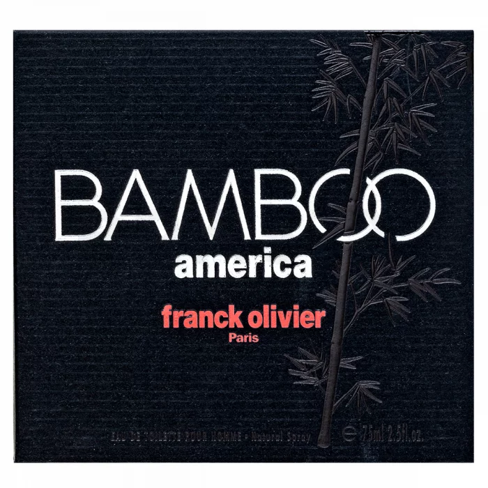 Franck Olivier Bamboo America Toaletna voda za moške 75 ml