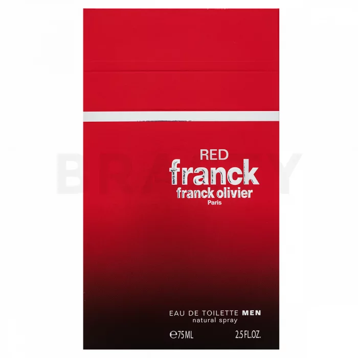 Franck Olivier Red Franck woda toaletowa dla mężczyzn 75 ml