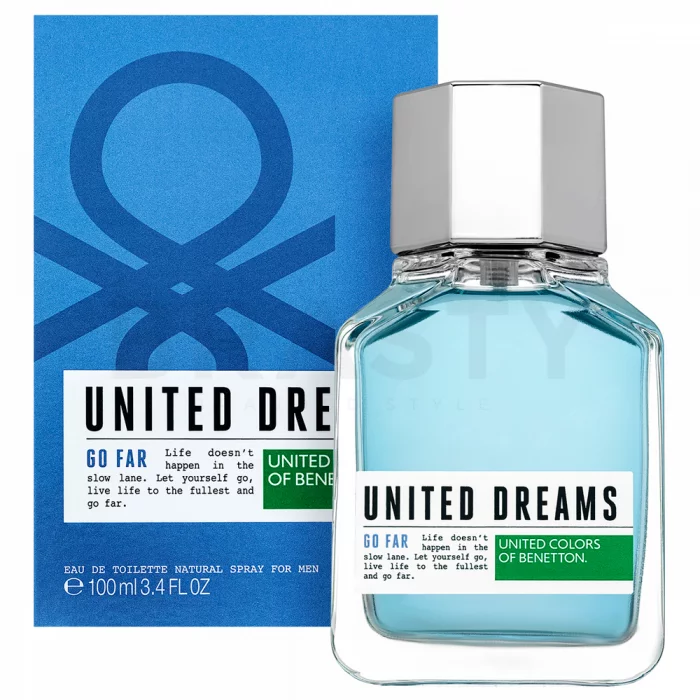 Benetton United Dreams Go Far Eau de Toilette férfiaknak 100 ml