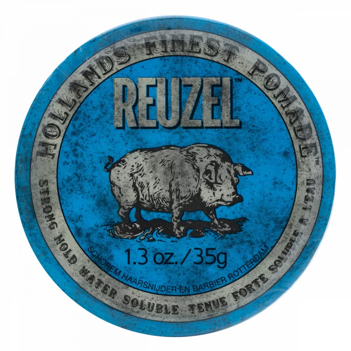 Reuzel Blue Pomade pomada za lase za močno fiksacijo 35 g