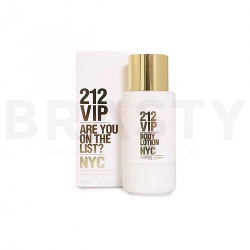 Carolina Herrera 212 VIP telové mlieko pre ženy 200 ml