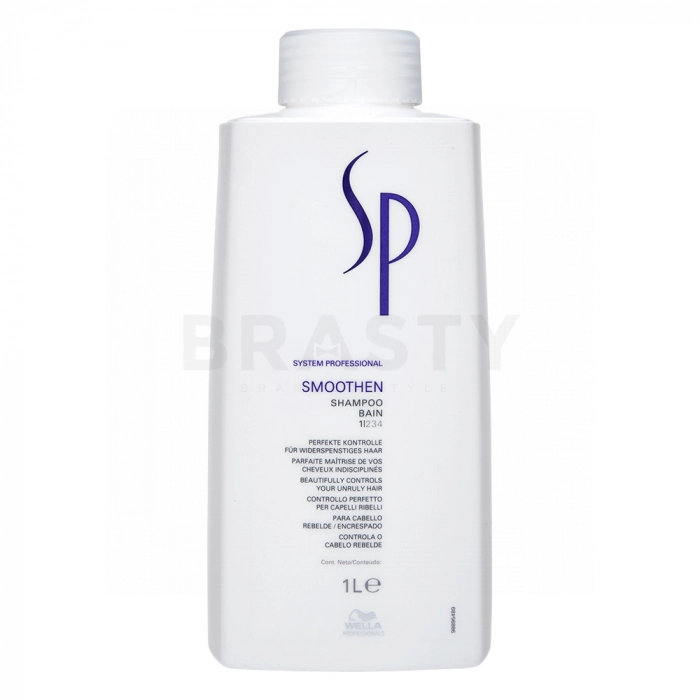 Wella Professionals SP Smoothen Shampoo šampon pro nepoddajné vlasy 1000 ml