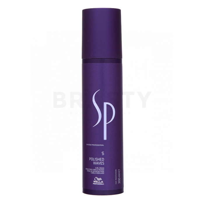 Wella Professionals SP Preparation Polished Waves Curl Cream krema za oblikovanje za kodraste in skodrane lase 200 ml